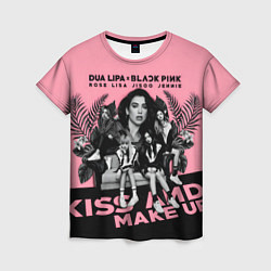 Женская футболка Dua Lipa and Blackpink
