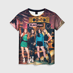 Футболка женская Blackpink girls poster, цвет: 3D-принт
