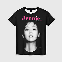 Футболка женская Blackpink Jennie Portrait, цвет: 3D-принт