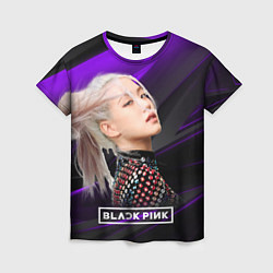 Женская футболка Blackpink solo