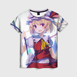 Футболка женская Touhou Project Фландр Скарлет, цвет: 3D-принт