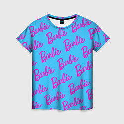 Футболка женская Barbie pattern, цвет: 3D-принт