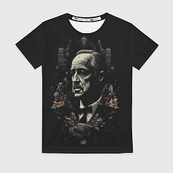 Футболка женская Крестный отец, цвет: 3D-принт