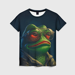 Футболка женская Pepe frog, цвет: 3D-принт
