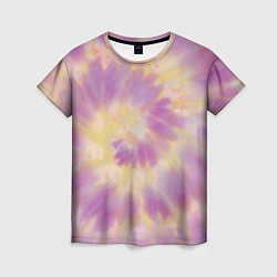 Футболка женская Tie-Dye дизайн, цвет: 3D-принт