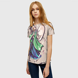 Футболка женская Touhou Project Youmu Konpaku, цвет: 3D-принт — фото 2