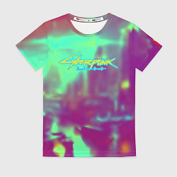 Футболка женская Киберпанк новый уровень, цвет: 3D-принт