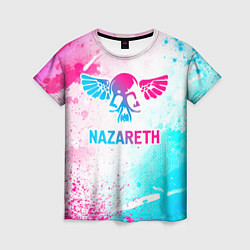 Футболка женская Nazareth neon gradient style, цвет: 3D-принт