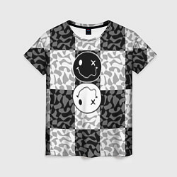 Футболка женская Smile chaos, цвет: 3D-принт