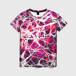 Женская футболка Абстракция - черная вдова