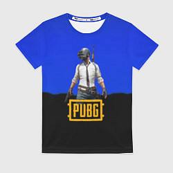 Футболка женская Pubg modern game 2023, цвет: 3D-принт