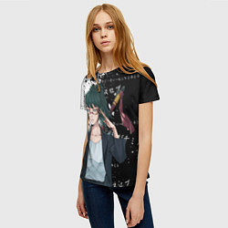 Футболка женская Маки дзенин из магической битвы, цвет: 3D-принт — фото 2