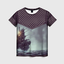 Футболка женская Льдистый стимпанк, цвет: 3D-принт