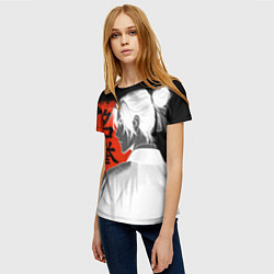 Футболка женская Честь самурая, цвет: 3D-принт — фото 2