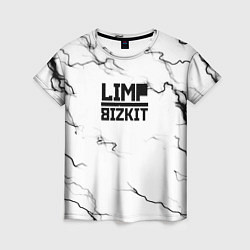 Футболка женская Limp bizkit storm black, цвет: 3D-принт