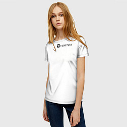 Футболка женская Vertex classic white, цвет: 3D-принт — фото 2