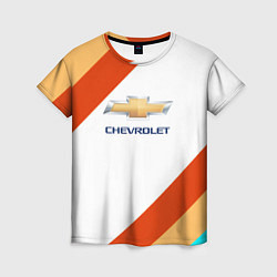 Футболка женская Chevrolet line, цвет: 3D-принт
