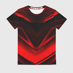 Женская футболка Geometry stripes line