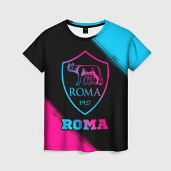 Футболка женская Roma - neon gradient, цвет: 3D-принт