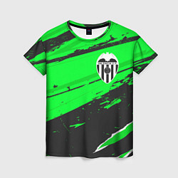 Футболка женская Valencia sport green, цвет: 3D-принт