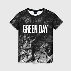 Футболка женская Green Day black graphite, цвет: 3D-принт