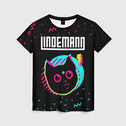 Футболка женская Lindemann - rock star cat, цвет: 3D-принт