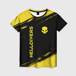 Футболка женская Helldivers: Skull Logo, цвет: 3D-принт