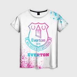 Футболка женская Everton neon gradient style, цвет: 3D-принт