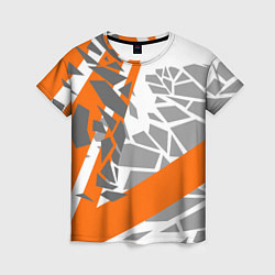 Женская футболка Racing texture
