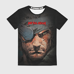 Футболка женская Metal gear Venom Snake, цвет: 3D-принт