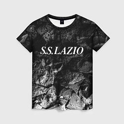 Женская футболка Lazio black graphite