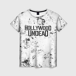 Футболка женская Hollywood Undead dirty ice, цвет: 3D-принт