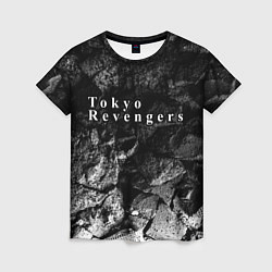 Футболка женская Tokyo Revengers black graphite, цвет: 3D-принт