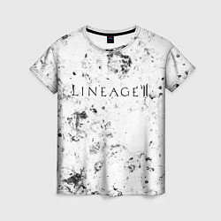 Футболка женская Lineage 2 dirty ice, цвет: 3D-принт