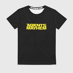 Футболка женская Agents of Mayhem, цвет: 3D-принт