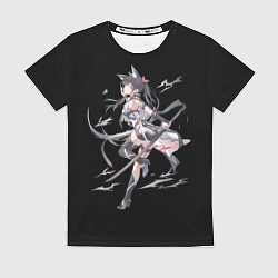 Футболка женская Самурай - аниме, цвет: 3D-принт