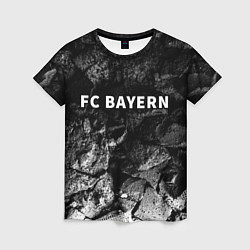 Футболка женская Bayern black graphite, цвет: 3D-принт