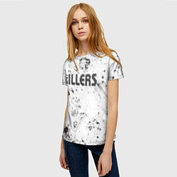 Футболка женская The Killers dirty ice, цвет: 3D-принт — фото 2
