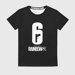 Футболка женская Rainbow six ubisoft game, цвет: 3D-принт