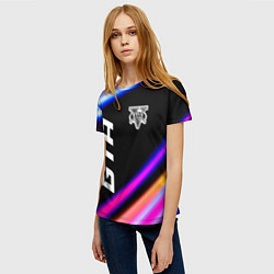Футболка женская GTA speed game lights, цвет: 3D-принт — фото 2