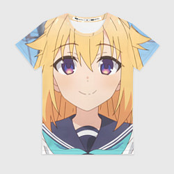 Футболка женская Моя подруга олениха Нокотан Торако Коси, цвет: 3D-принт