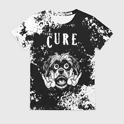 Футболка женская The Cure рок пес, цвет: 3D-принт