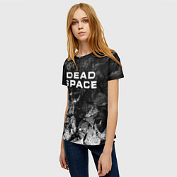 Футболка женская Dead Space black graphite, цвет: 3D-принт — фото 2