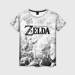 Футболка женская Zelda white graphite, цвет: 3D-принт