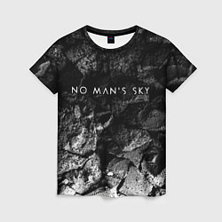 Футболка женская No Mans Sky black graphite, цвет: 3D-принт