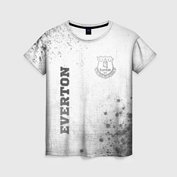 Футболка женская Everton - white gradient вертикально, цвет: 3D-принт