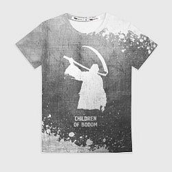 Футболка женская Children of Bodom - grey gradient, цвет: 3D-принт