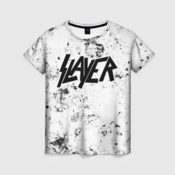 Женская футболка Slayer dirty ice