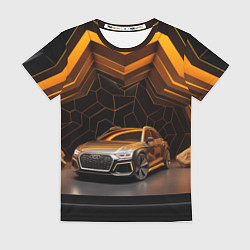 Футболка женская Audi auto, цвет: 3D-принт
