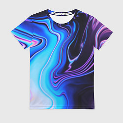 Женская футболка Abrupt neon colors